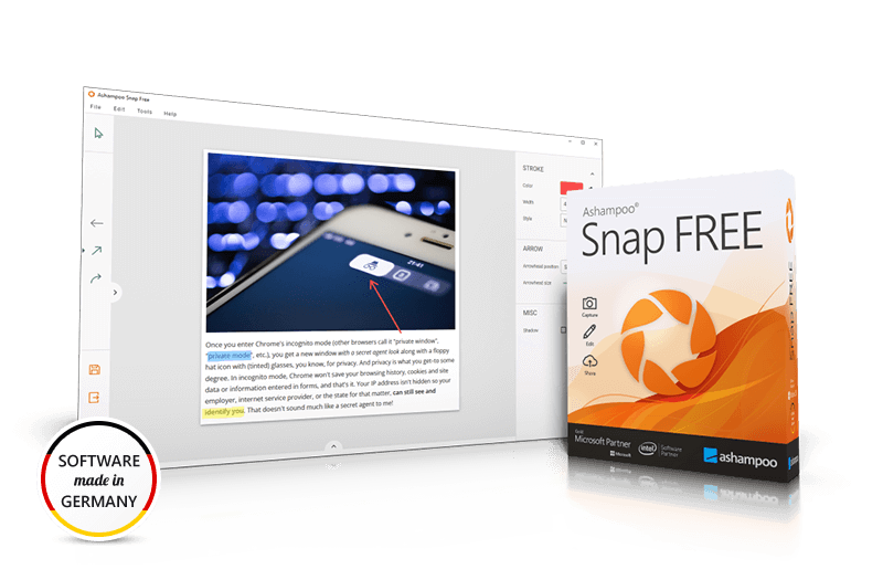 Boxshot & Screenshot